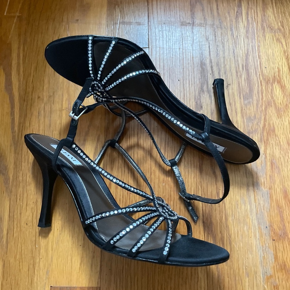 black heels